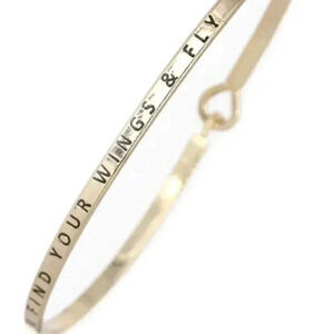 Find Your Wings & Fly Bracelet